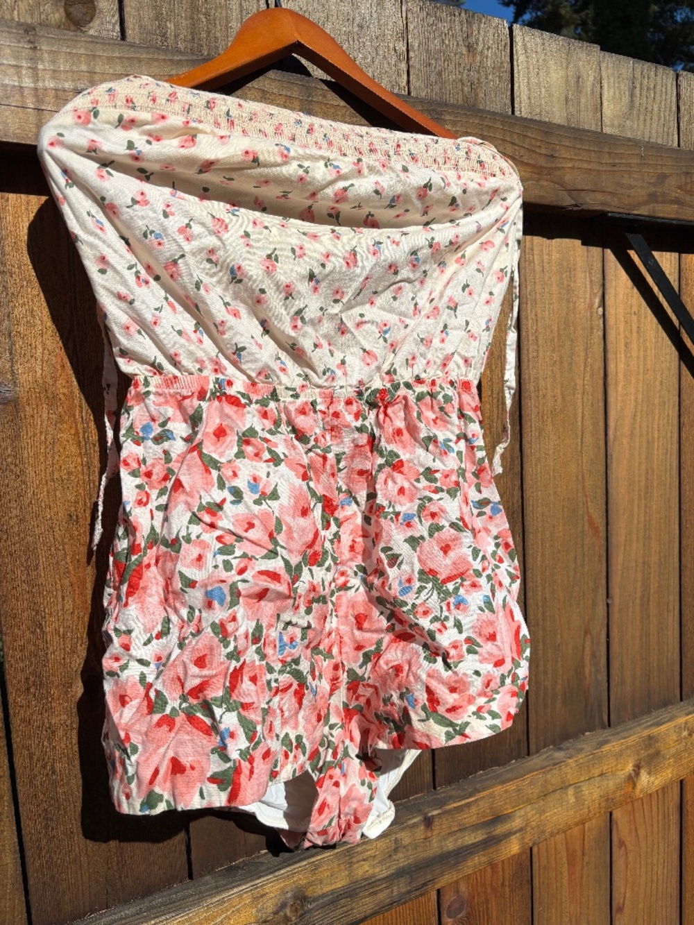 Vintage swimsuit with bra, Roxanne, size 18, cotton